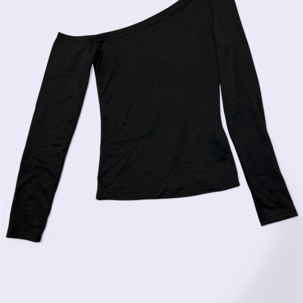 Elegant Black Off-Shoulder Top